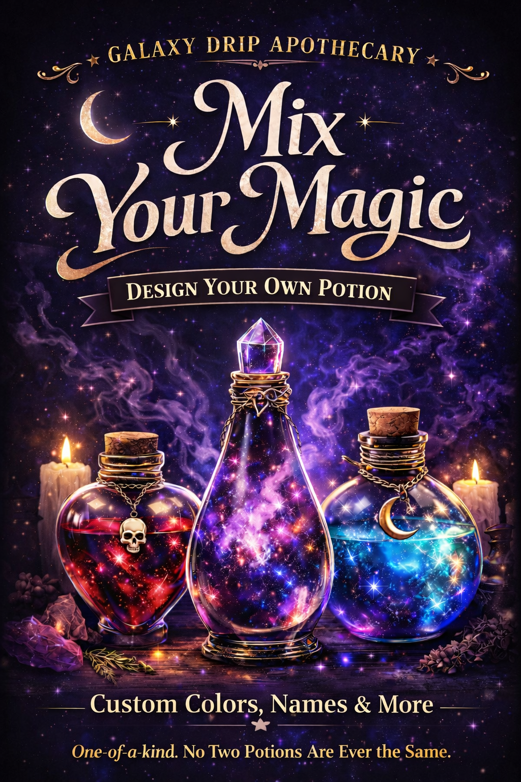 "Mix Your Magic" Potions - Custom