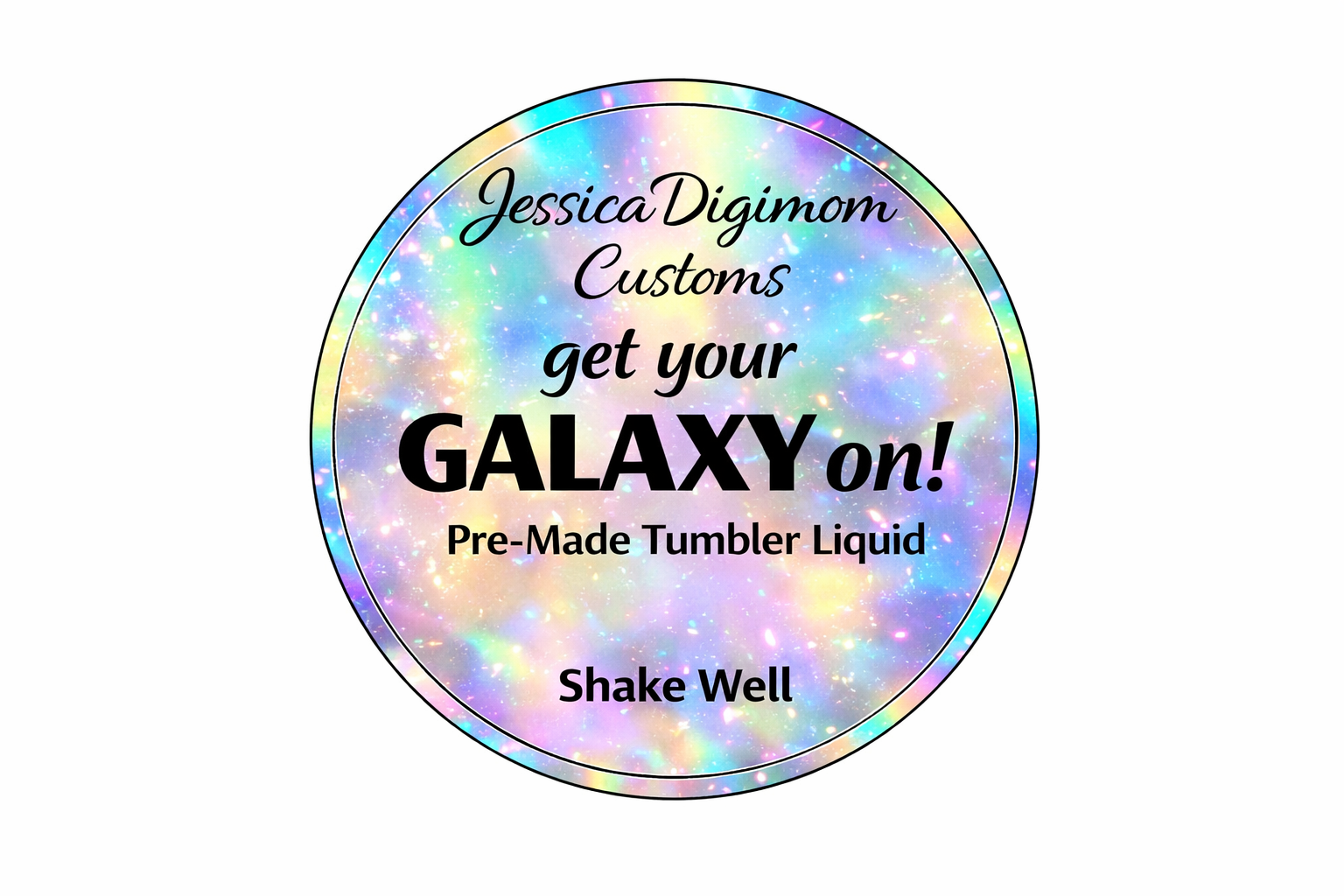🌌 GALAXY LAVA SOLUTION – PRE-MADE TUMBLER LIQUID 8oz